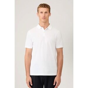 Sunspel Men's White Polo Shirt